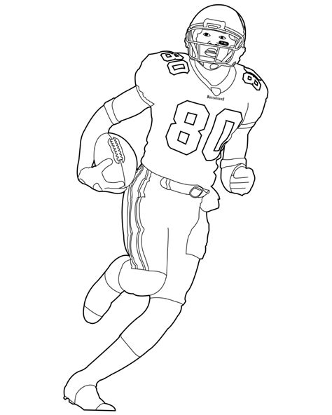 Coloring Pages Of Football Players
