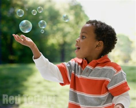 Bubble Activities for Toddlers - Red Ted Art - Kids Crafts