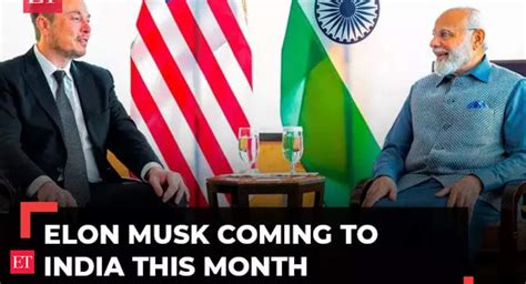 Elon Musk To Visit India This Month To Meet Pm Modi Announces Plans