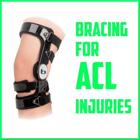 ACL Injury Bracing: Latest Research - Sports Medicine Review