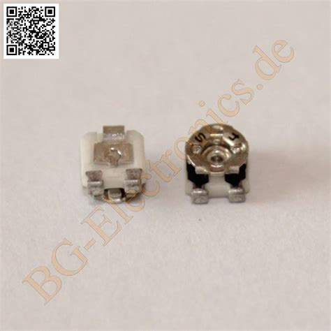 10 x Poti SMD 4.7kΩ Poti kOhm Widerstand resistor RH03A3CS3X02B Alps ...