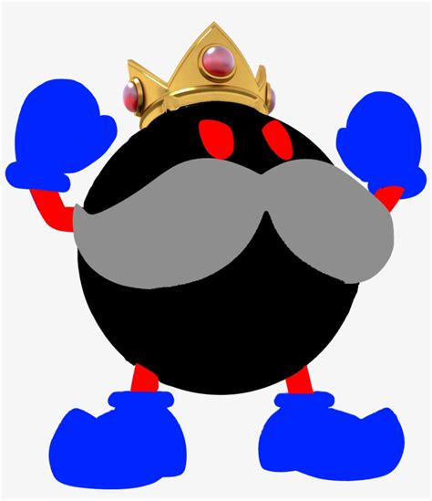 Dark King Bob-omb - Mario Party Star Rush Bosses Transparent PNG ...