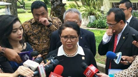 Tolak Klaim Sepihak China Menlu Retno Marsudi Indonesia Tidak Akan