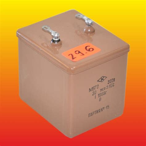 30 uF 300 V RUSSIAN PAPER PIO AUDIO CAPACITOR MBGO 1 МБГО 1 eBay