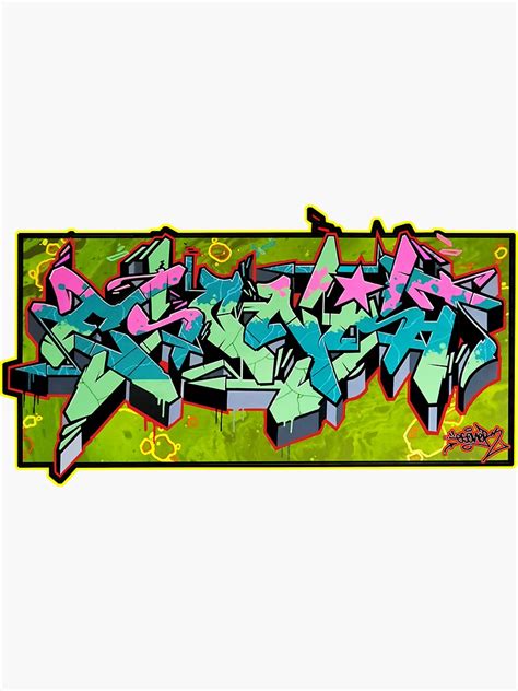 Esonist By Esone Urban Graffiti Street Style Sticker For Sale By