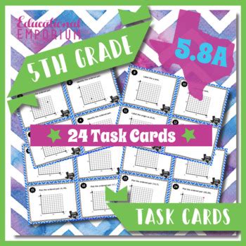 Teks A Task Cards Coordinate Planes By Educational Emporium