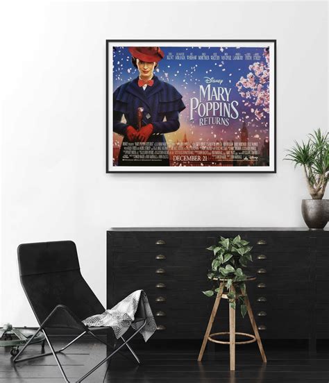 Mary Poppins Returns 2018 Original Uk Quad Poster Cinema Poster Gallery