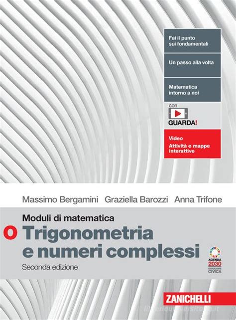 Moduli Di Matematica Modulo O Bianco Trigonometria Vettori E Numeri