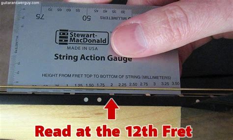 Read The Height At The 12th Fret Learn Guitar Guitar Strings Cigar