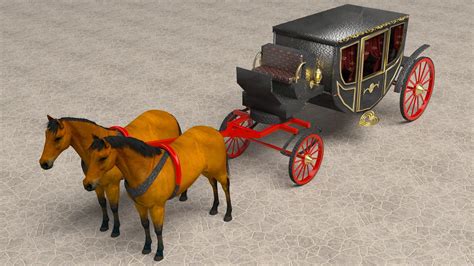 Lux Carriage 4k 3d Model By Pictorer