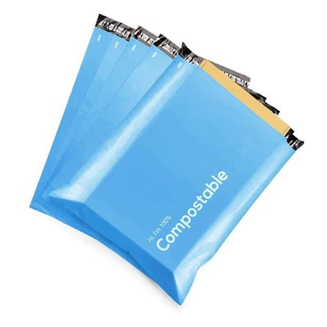 Eco Friendly Biodegradable Non Plastic Poly Mailers Recycled Shipping