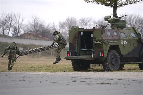 Minister Vučević Visits 72nd Special Operations Brigade Ministry Of