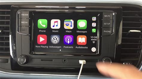 VW Factory Apple CarPlay YouTube