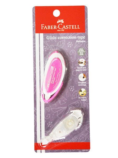 Faber Castell Glide Correction Tape Refillable 1 1s Refill Talent