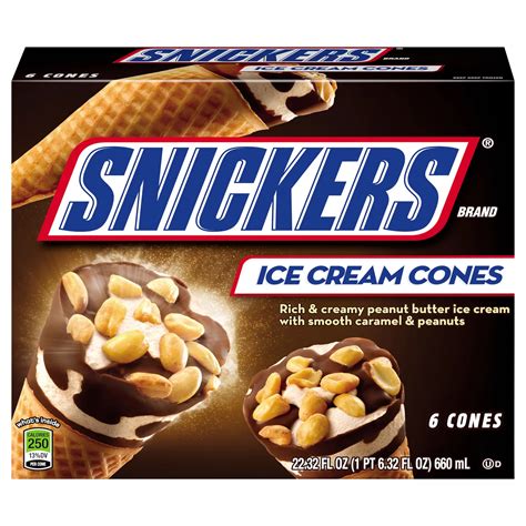 Snickers Ice Cream Cone