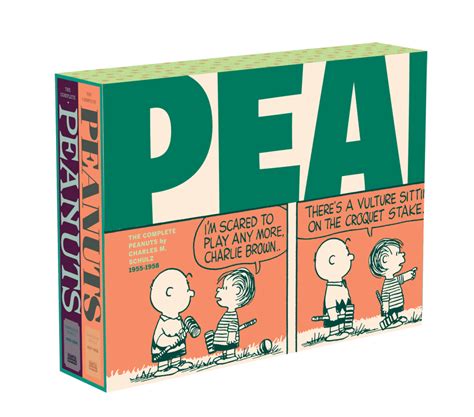 The Complete Peanuts 1955 1958 Gift Box Set Paperback Edition Slings