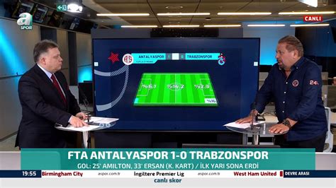 Erman Toroğlu Trabzonspor Çok Ağır Oynuyor Antalyaspor