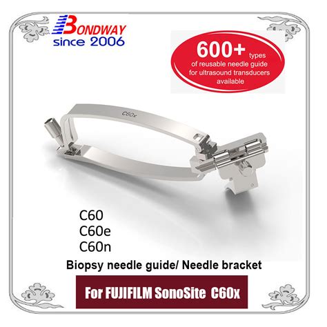 Fujifilm Sonosite Reusable Needle Guide For Ultrasound Convex Probe C60 C60e C60n C60x Needle