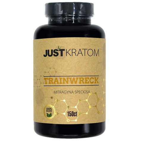 Buy Just Kratom Trainwreck Kratom Capsules