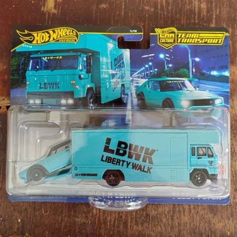 Hot Wheels Nissan Skyline Gt R Lbwk Fleet Flyer Team Transporter
