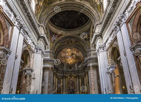 Chiesa Di Sant Ignazio Roma Italia Fotografia Editoriale Immagine