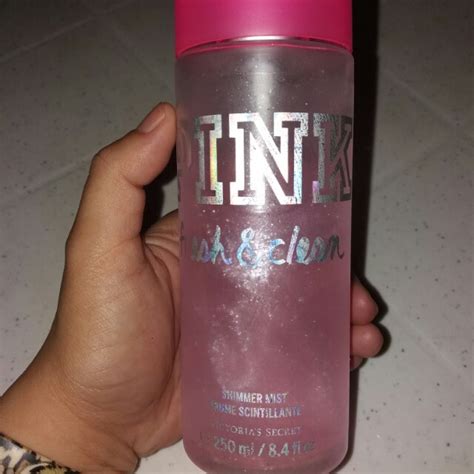 Rush Sale Victorias Secret Pink Fresh And Clean Shimmer Mist Beauty