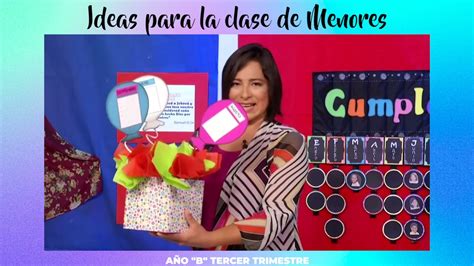 MENORES INTERMEDIARIOS Ideas Para La Clase 3er Trimestre 2021 YouTube