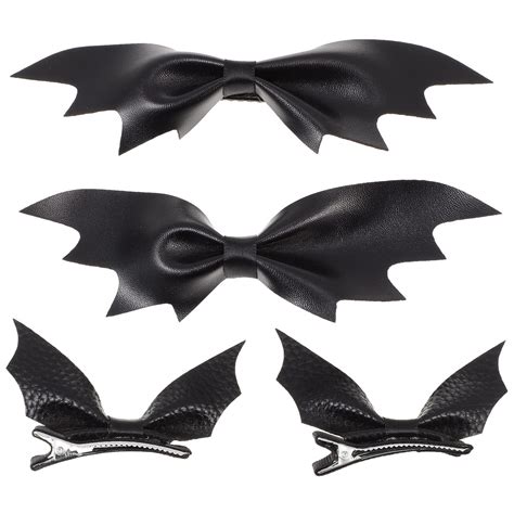 Minkissy Halloween Hair Clip Bat Duck Beak Clips Pieces Hair