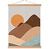 Benjia A3 Poster Frame Frames Magnetic Light Wood Wooden Poster