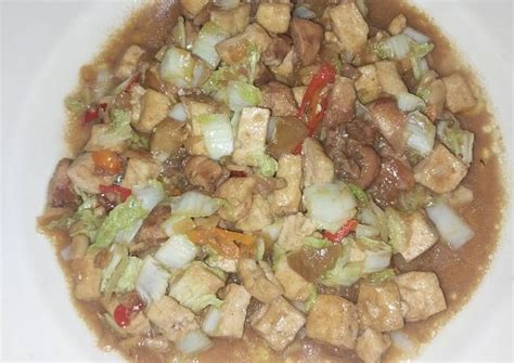 Resep Tumis Tahu Sawi Saus Tiram Oleh Imroah Qurotul Aini Cookpad