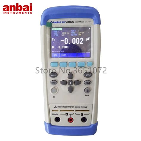 Applent At Handheld Lcr Meter Portable Esr Meter Rlc Meter