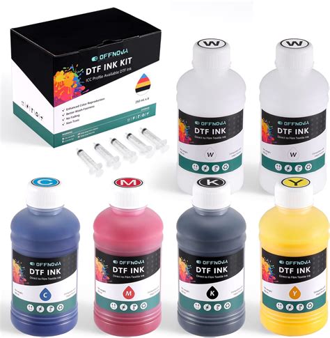 Amazon Enlite Dtf Ink Ml Combo Pack Premium Pigment Ink For