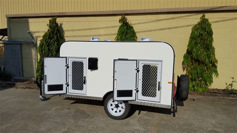 Four Berth Fibreglass Dog Trailer 4 Pbl Trailers And Horse Floats