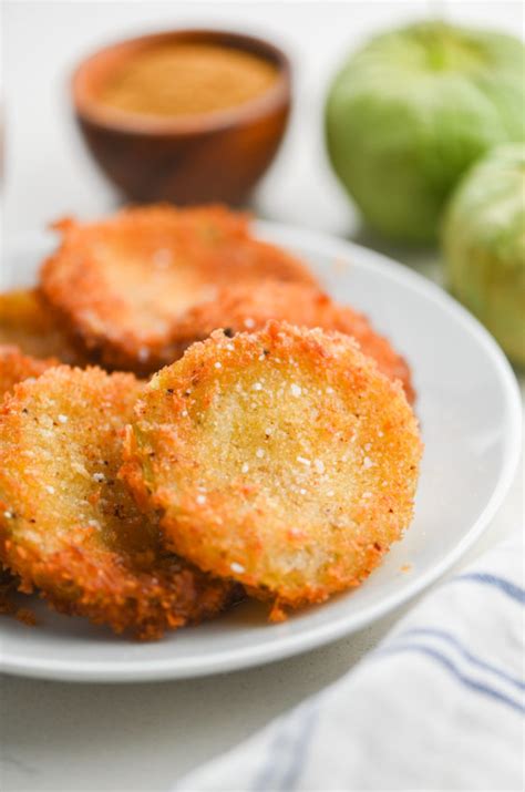 Fried Green Tomatillos Recipe Life S Ambrosia