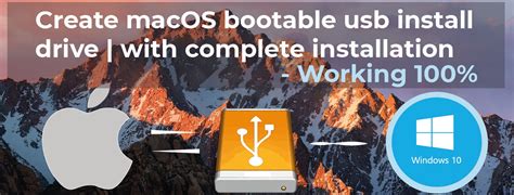 Create A Macos Bootable Usb Install Drive Using Windows Pc Toolint