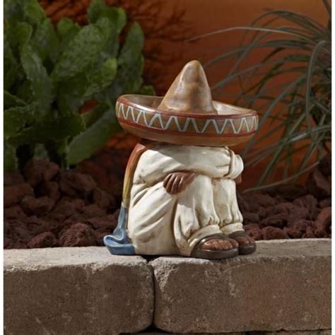 Sleeping Mexican Garden Statues - Garden Design Ideas