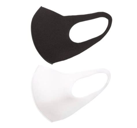 Неопренова маска за многократна употреба - Бяла