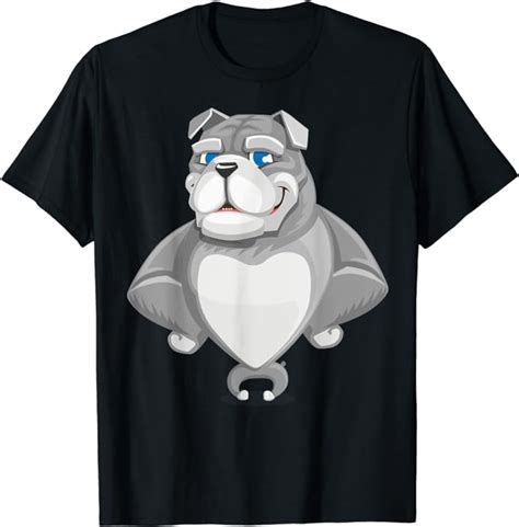 Funny Bulldog T Shirt Clothing