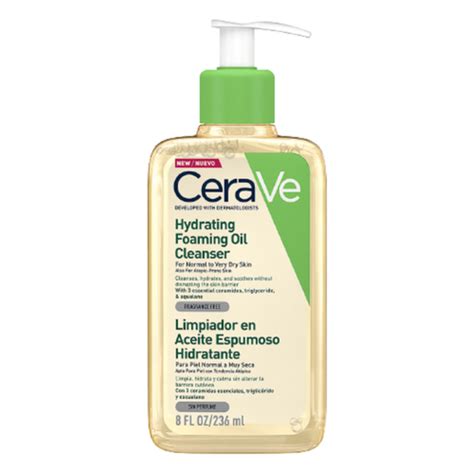 Cerave Limpiador En Aceite Espumoso Hidratante Ml Farmacias