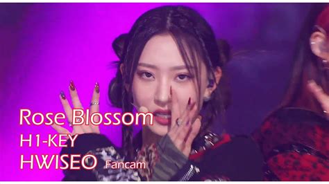 H1 KEY 하이키 Rose Blossom HWISEO 휘서 Fancam 직캠 230129 Inkigayo