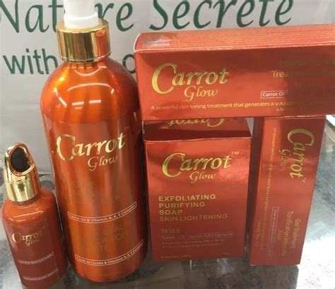 Carrot Glow Package Lotion Serum Cream Gel And Soap Eccmart