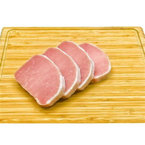 Pork Loin Chop Boneless 4 Piece Frozen — Master Grocers