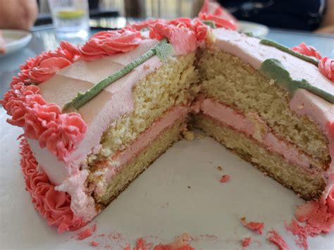 Cake I Made For My Grandmas Birthday Raustralianvegans