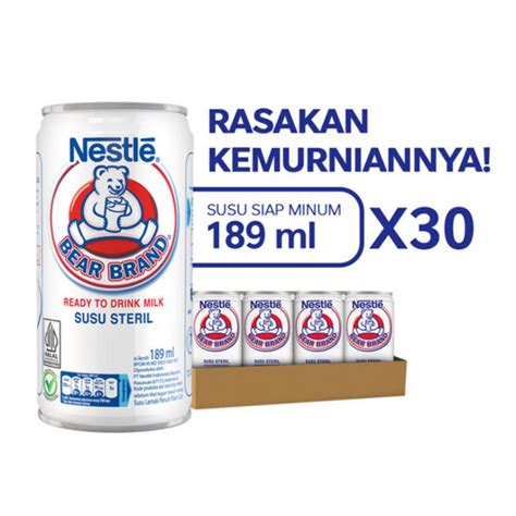 Jual Nestle Bear Brand Ml X Pcs Susu Cair Susu Beruang Susu