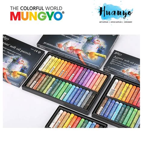 Mungyo Gallery Soft Oil Pastel Colour Pastels Color Set Of 12 24 36 48