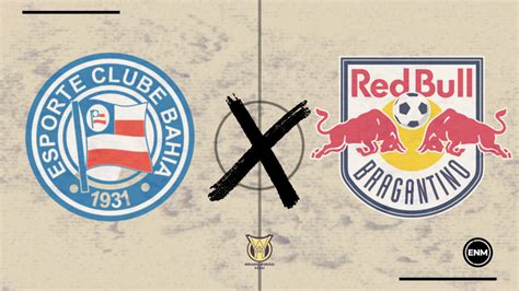 Bahia x Red Bull Bragantino provável escalação arbitragem onde