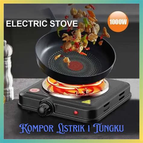 Cod Starlux Kompor Listrik Tungku Mini Portable Coil Hot Plate W Kompor Listrik Tungku