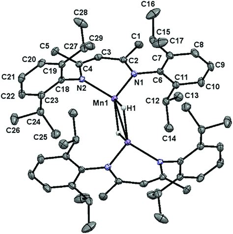 The Solid State Structure Of Shown With Probability Ellipsoids