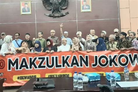 Tokoh Petisi Desak Dpr Makzulkan Jokowi Harian Terbit