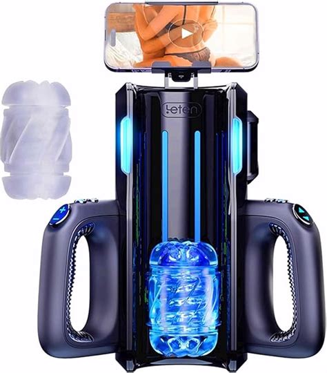 Amazon Leten King Pro Thruster Automatic Male Masturbator Sex Toy 10 Modes Thrusting